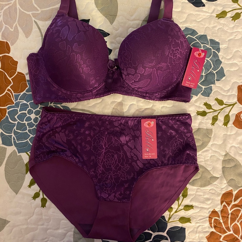 Bella Bra and Panty Set (NWT)